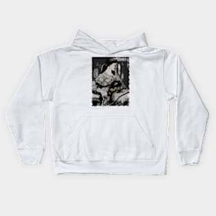 Quite comtemplation Kids Hoodie